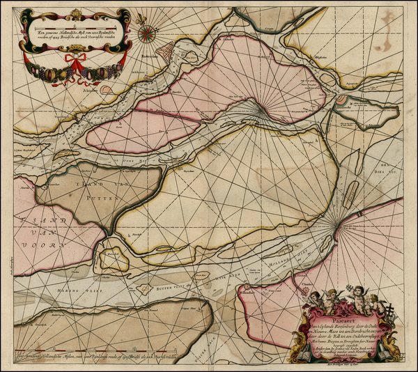 70-Netherlands Map By Johannes Van Keulen