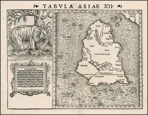 7-India and Other Islands Map By Sebastian Munster