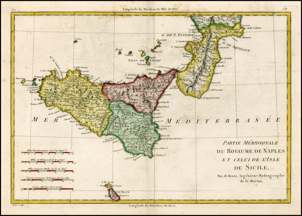 10-Italy and Balearic Islands Map By Rigobert Bonne