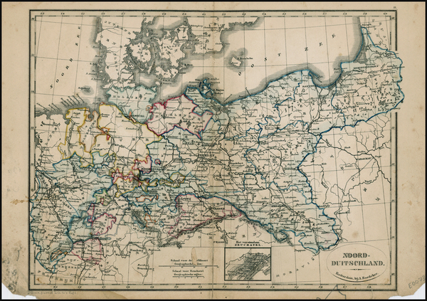 45-Poland, Czech Republic & Slovakia, Baltic Countries and Germany Map By A. Baedeker / Otto P