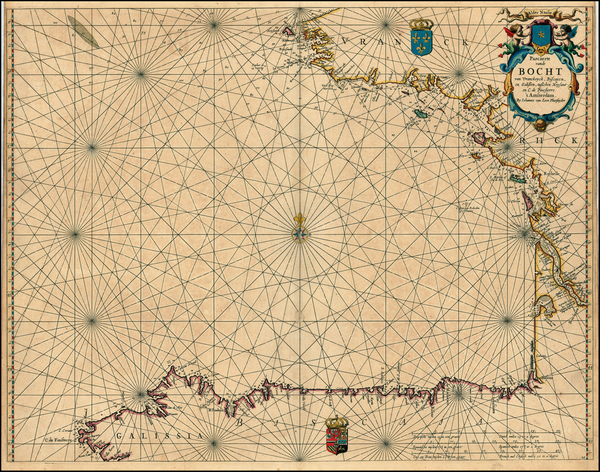 30-France and Spain Map By Johannes van Loon