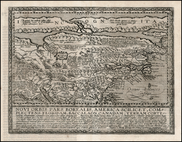 14-Polar Maps, North America and Canada Map By Matthias Quad