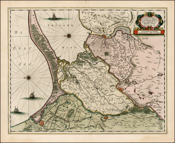 81-Poland Map By Willem Janszoon Blaeu