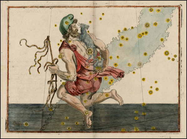 49-Celestial Maps and Curiosities Map By Johann Bayer