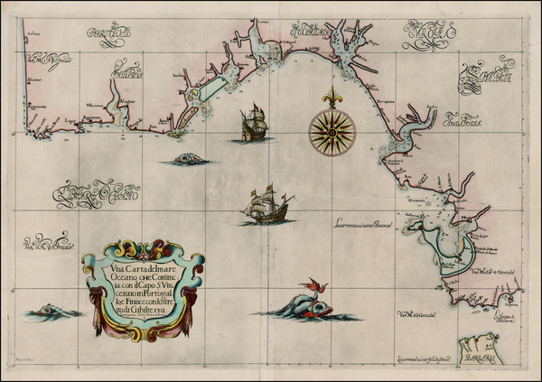 69-Spain and Portugal Map By Robert Dudley