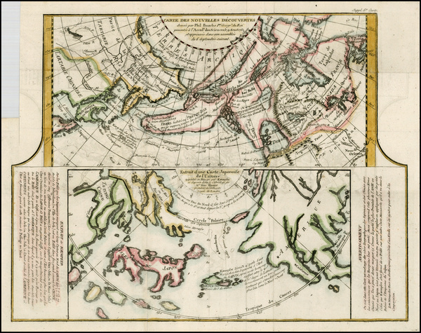 31-Alaska, Japan and Russia in Asia Map By Denis Diderot / Didier Robert de Vaugondy