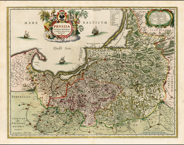 59-Poland and Baltic Countries Map By Jan Jansson