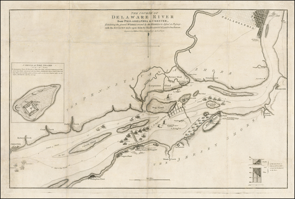 91-Mid-Atlantic Map By William Faden