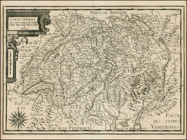 90-Switzerland Map By Christopher Tassin