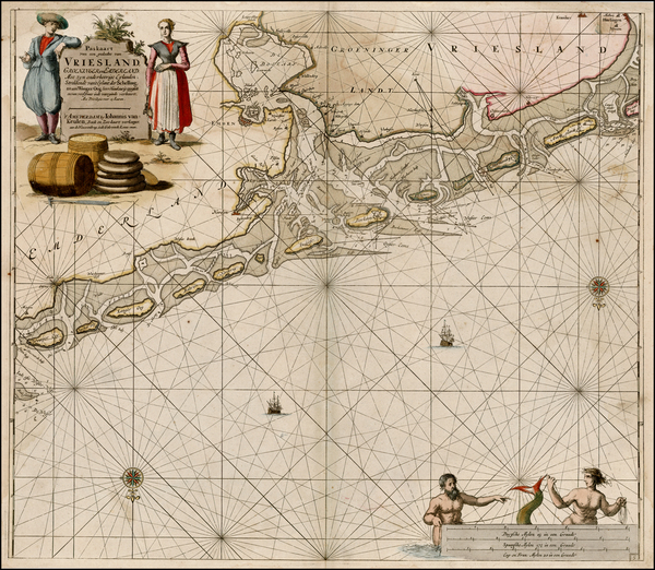 40-Netherlands Map By Johannes Van Keulen