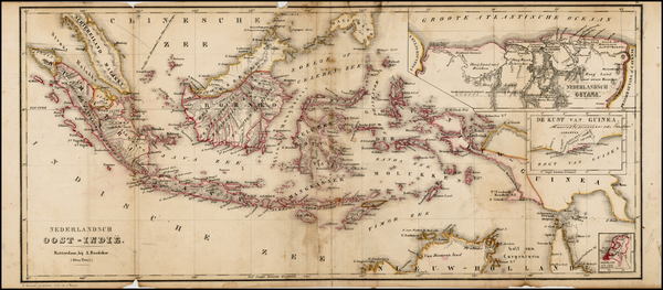 51-Southeast Asia Map By A. Baedeker / Otto Petri