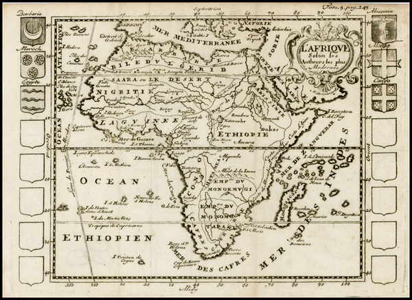 98-Africa Map By Matthieu Ogier