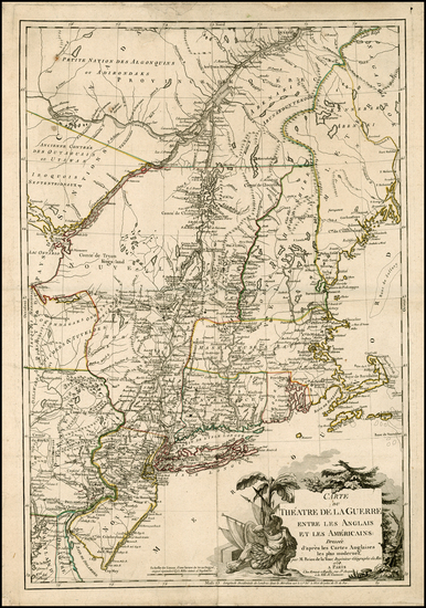 58-New England and Mid-Atlantic Map By Esnauts & Rapilly