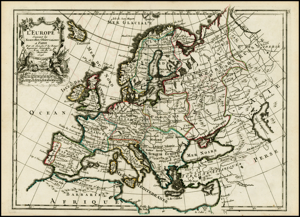 24-Europe Map By George Louis Le Rouge