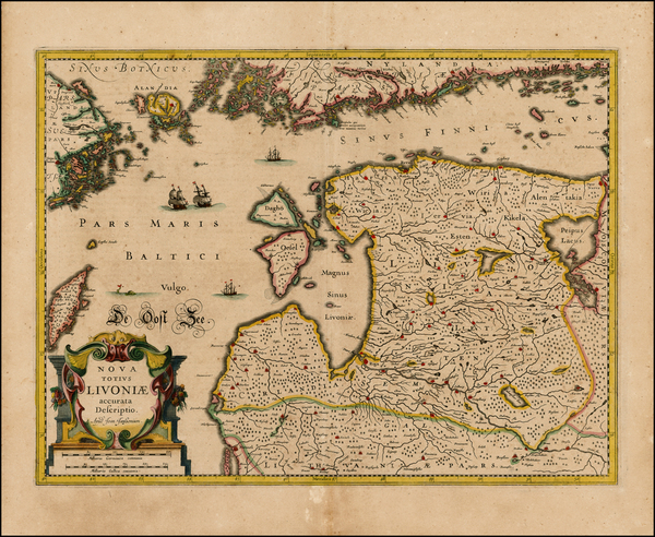 94-Europe, Baltic Countries and Scandinavia Map By Jan Jansson