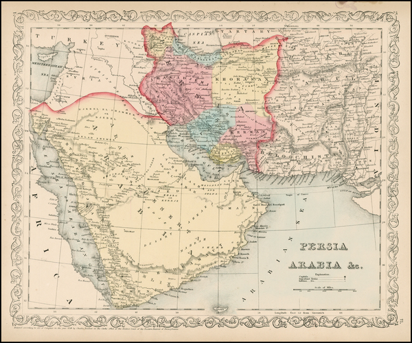 53-Central Asia & Caucasus and Middle East Map By Charles Desilver