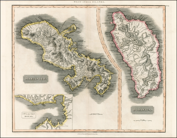 6-Caribbean Map By John Thomson