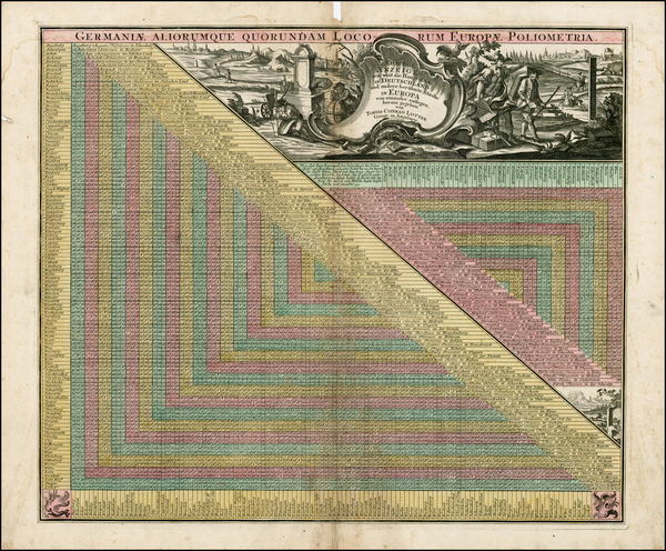 66-Netherlands, Title Pages and Germany Map By Tobias Conrad Lotter