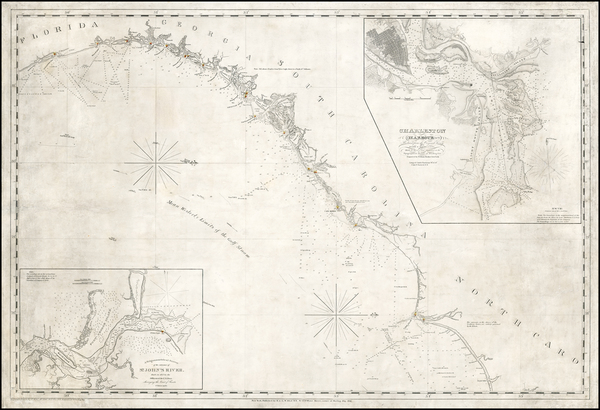 56-Southeast Map By E & GW Blunt