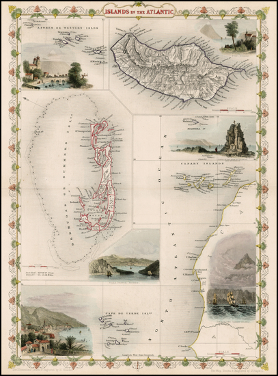 31-Caribbean Map By John Tallis