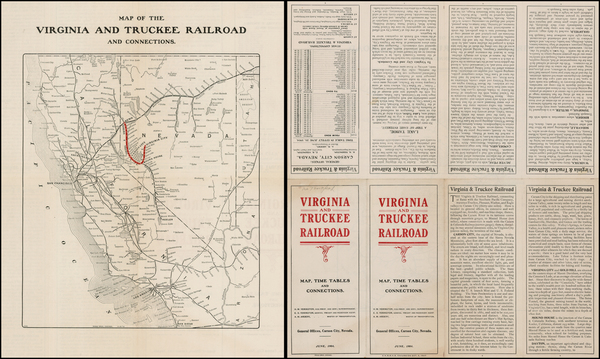 19-California Map By Poole Brothers