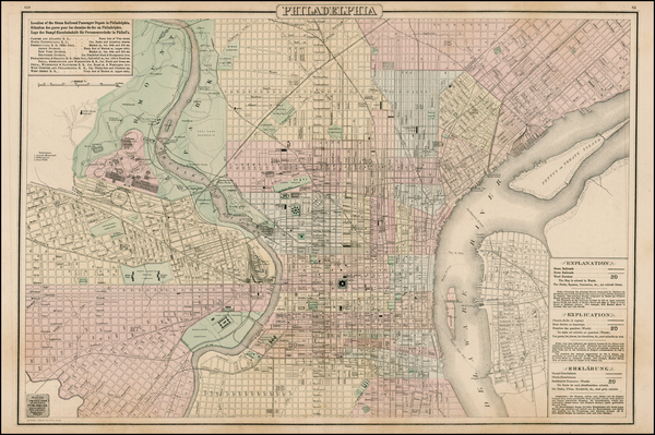 38-Mid-Atlantic Map By O.W. Gray