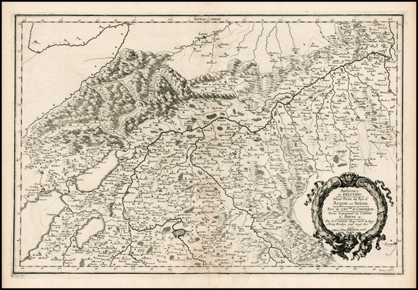 17-Switzerland Map By Guillaume Sanson