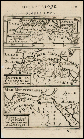 64-Mediterranean, Middle East, Egypt, North Africa and Portraits & People Map By Alain Manesso