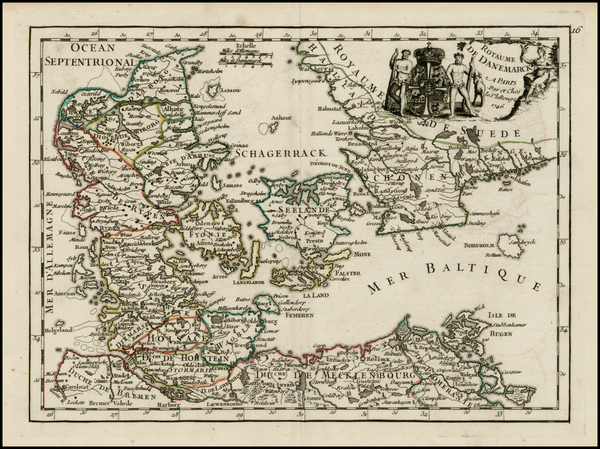 24-Scandinavia Map By George Louis Le Rouge