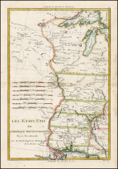 77-South, Midwest and Plains Map By Rigobert Bonne