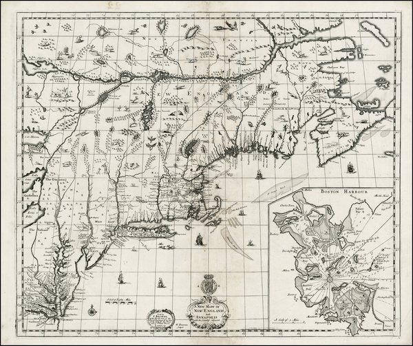 54-New England and Mid-Atlantic Map By Christopher Browne / Richard Daniel