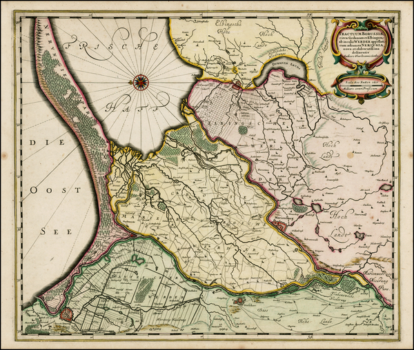 34-Poland Map By Willem Janszoon Blaeu