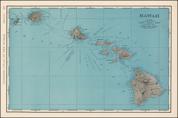 53-Hawaii and Hawaii Map By Rand McNally & Company