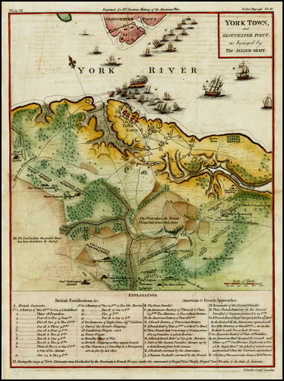 75-Mid-Atlantic and Southeast Map By William Gordon