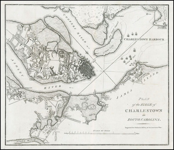 32-Southeast Map By Charles Stedman / William Faden