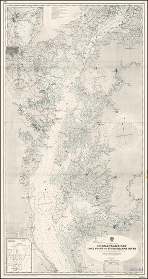 4-Mid-Atlantic and Southeast Map By British Admiralty