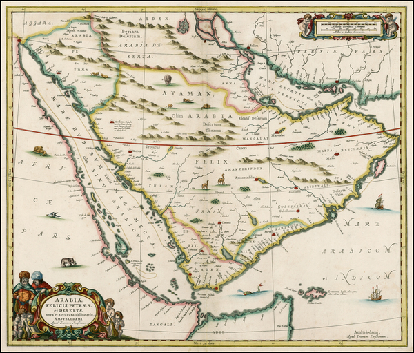 54-Middle East Map By Jan Jansson