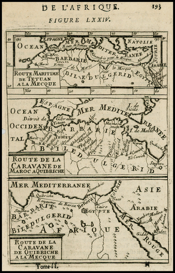 55-Mediterranean, Middle East, Egypt, North Africa and Portraits & People Map By Alain Manesso