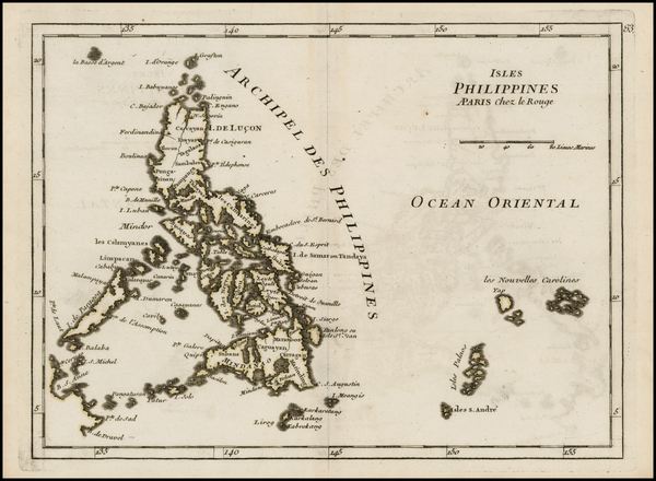 70-Southeast Asia and Philippines Map By Georges Louis Le Rouge