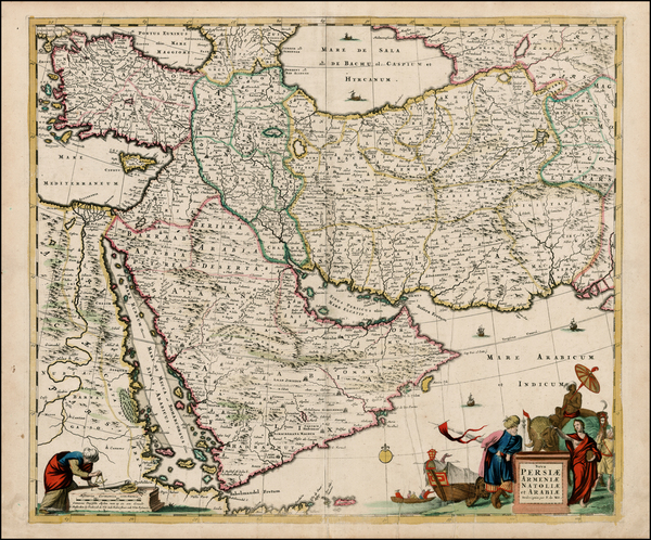 0-Europe, Asia, Central Asia & Caucasus, Middle East and Balearic Islands Map By Frederick De