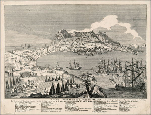 85-Spain and North Africa Map By Joseph Wagner