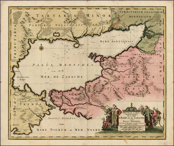 9-Ukraine Map By Nicolaes Visscher I