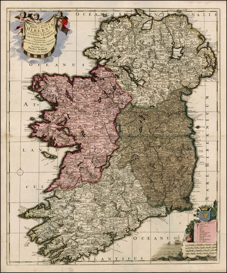 77-Ireland Map By Peter Schenk