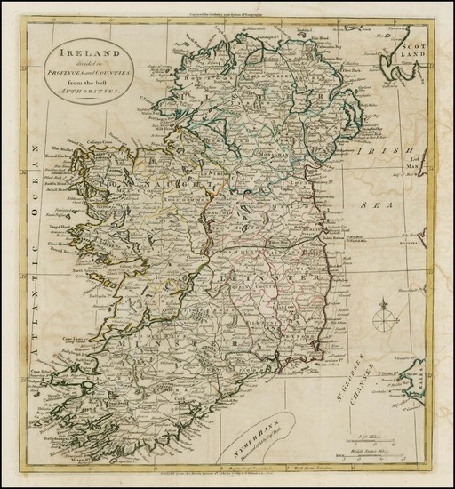 9-Ireland Map By William Guthrie