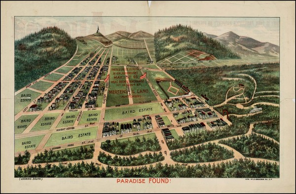 20-California Map By H.S. Crocker Co.