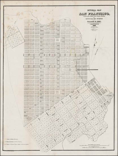 98-California Map By William Eddy