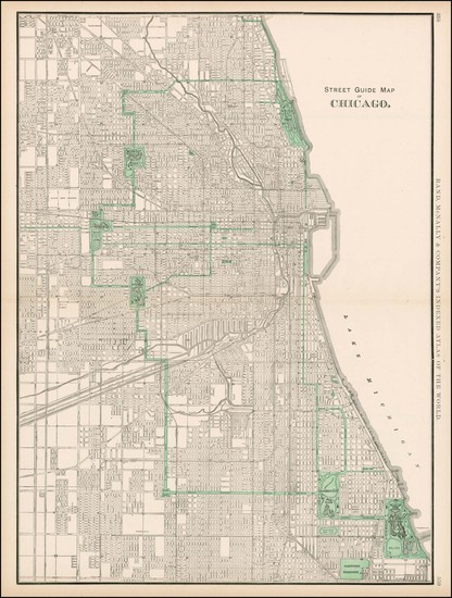 89-Midwest Map By Rand McNally & Company