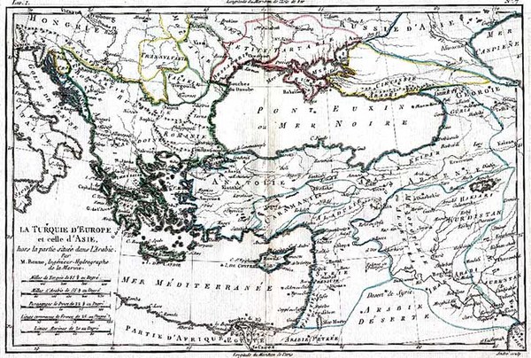 6-Europe, Balkans, Turkey and Greece Map By Rigobert Bonne