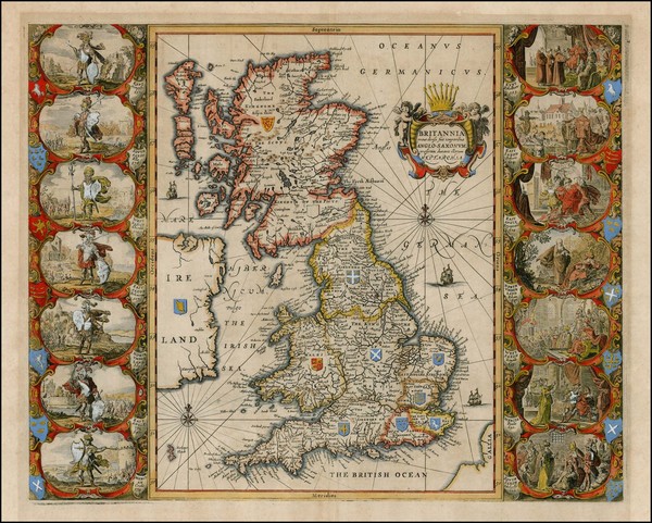 88-British Isles Map By Jan Jansson