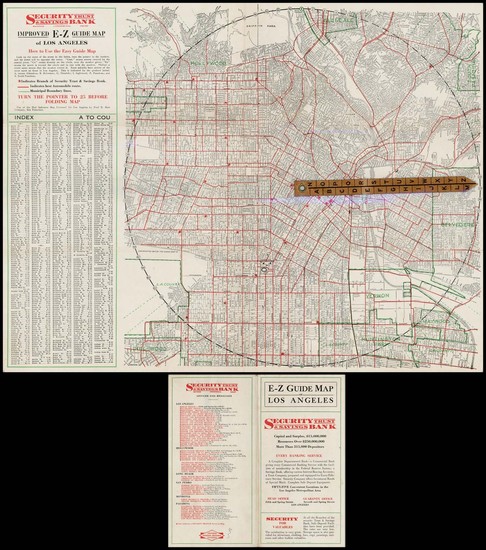 33-California Map By George Clason